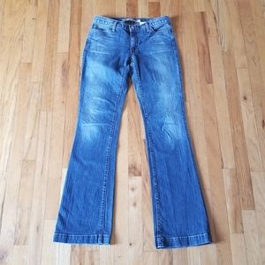 Gap Jeans Long and Lean Flare Womens  size 4 L